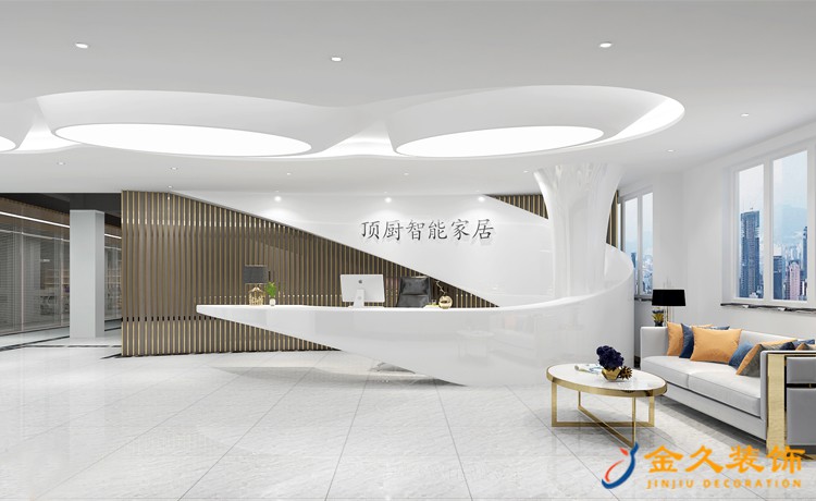 如何裝修設(shè)計(jì)辦公室前臺(tái)讓客戶留下深刻印象？
